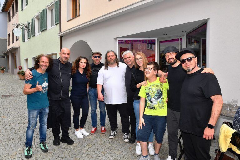 Söhne Mannheims im Restaurant Antonio.Muttersberg Seilbahn