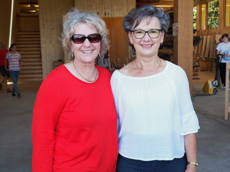 Sonja Fenkart und Margaretha Märk.