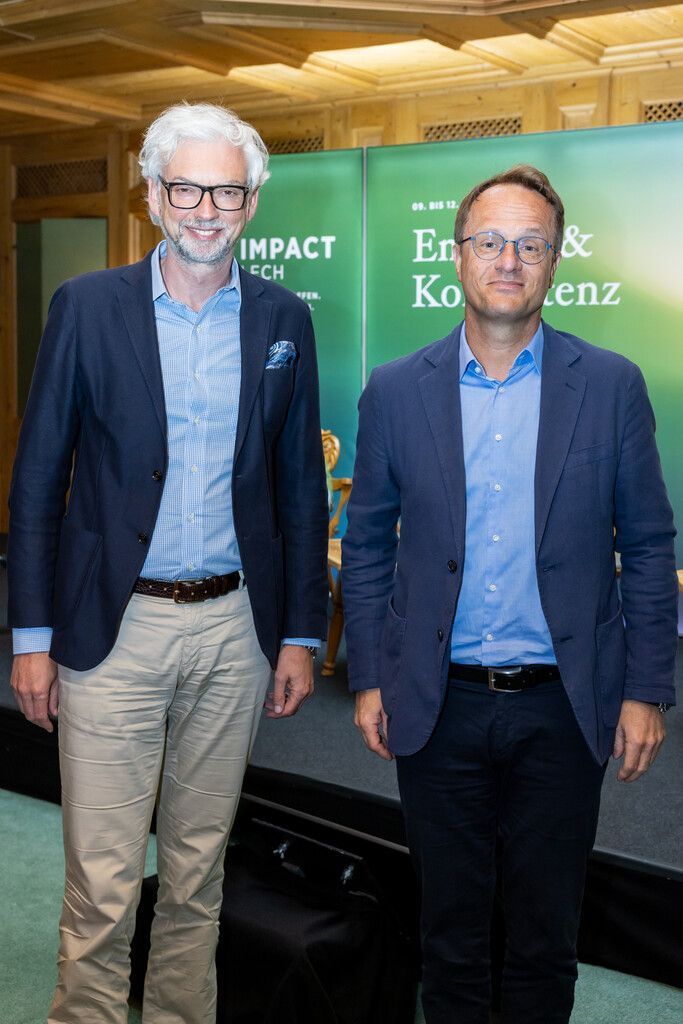 Verbund-CEO Michael Strugl und Initiator Markus Hengstschläger.
