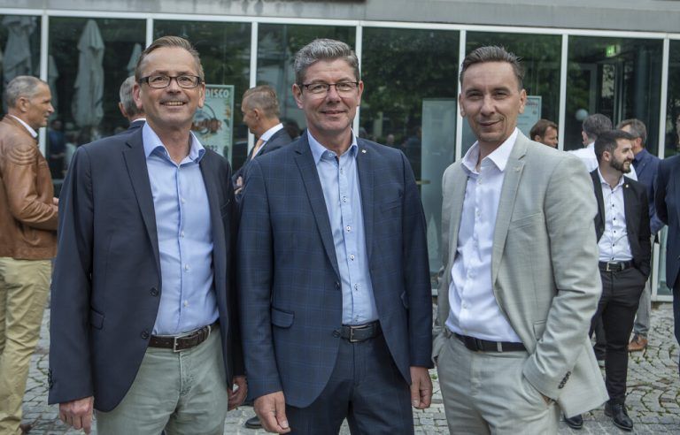 V.l.: Helmut Unger, Hubert Schlögl, Markus Natzler (alle Wiener Städtische).