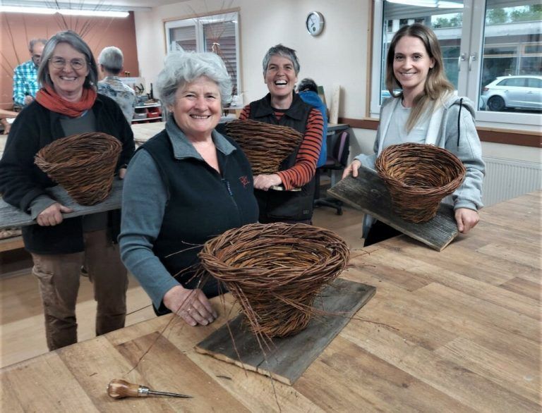 Weidenflechtkurs des OGV Hard. OGV Hard