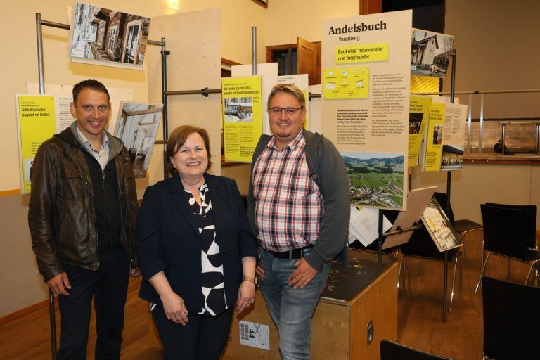 Werner Gabriel, Evelyn Pfanner und Markus Ammann.
