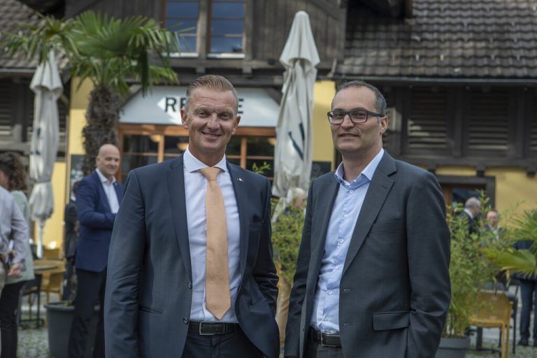 Wolfgang Eichler (Vorstand Spk. Bludenz), Johannes Hämmerle (Spk. Bregenz).