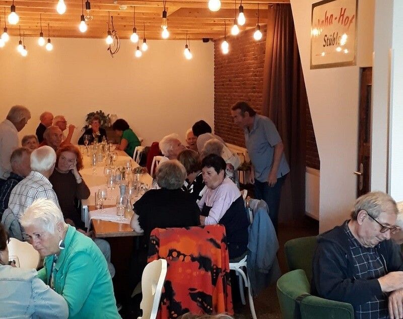 Grillfeier des PVÖ Rheindelta im Blaha-Hof