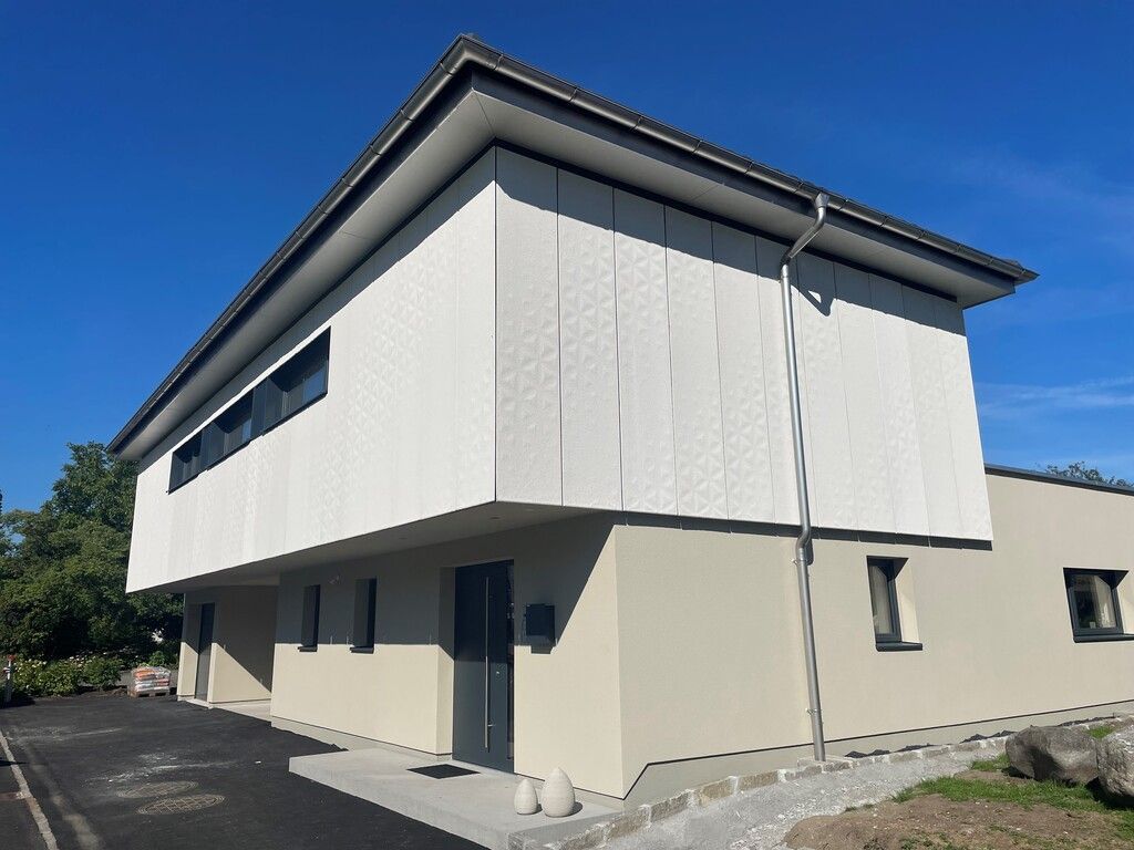 Eine Betonfassade aus dem 3D-Drucker