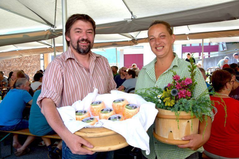Peter und Ivonne Mangeng (Alpe Wasserstube).