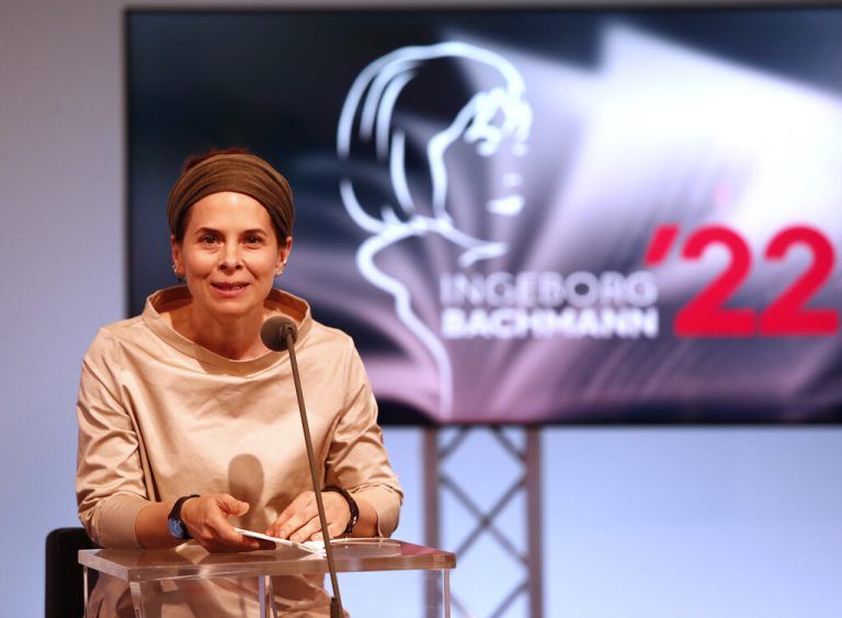 Anna Baar las 2015 beim Ingeborg-Bachmann-Preis. apa