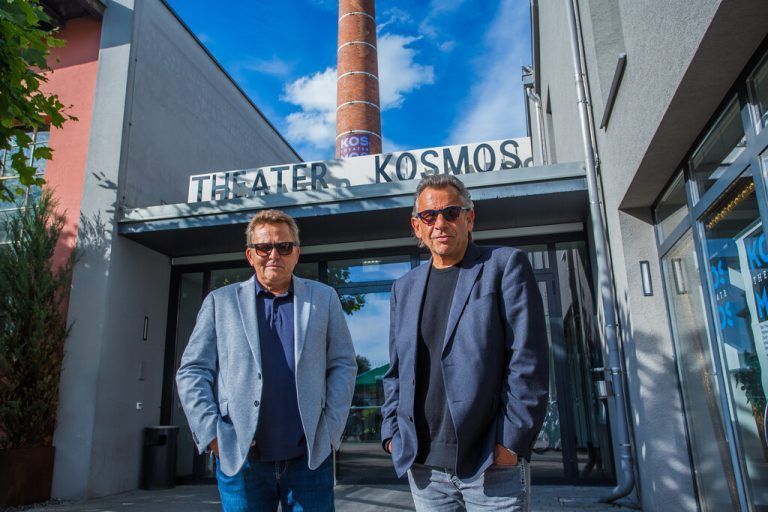 Augustin Jagg und Hubert Dragaschnig bieten jungen Autoren eine Bühne.VN/PS