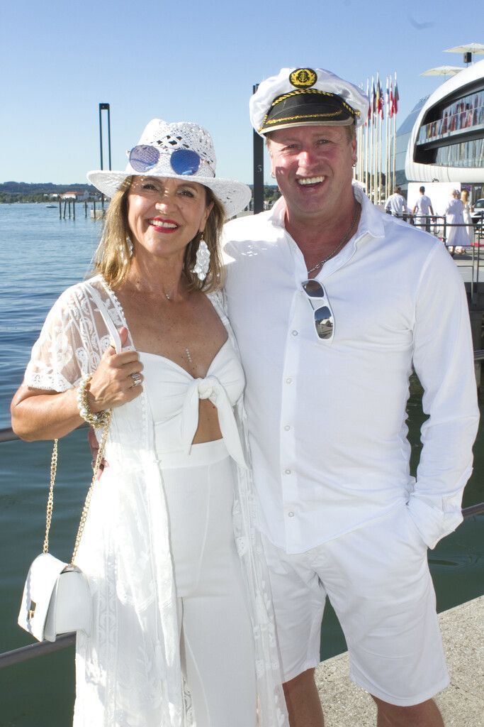 Daniela und Markus Neumann erfüllten den Dresscode.