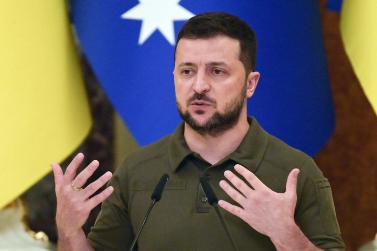 Der ukrainische Präsident ersetzt ranghohe Mitarbeiter. AFP