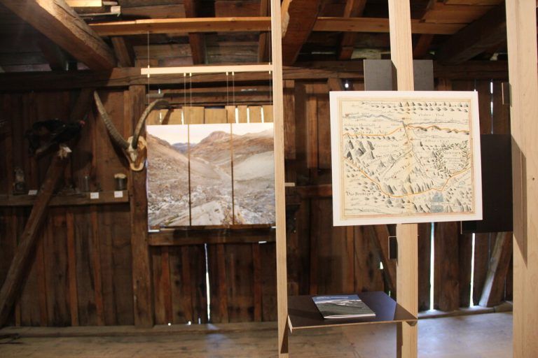 Die Installation von Axel Braun ist im Heimatmuseum in Schruns bis Anfang 2023 zu sehen.