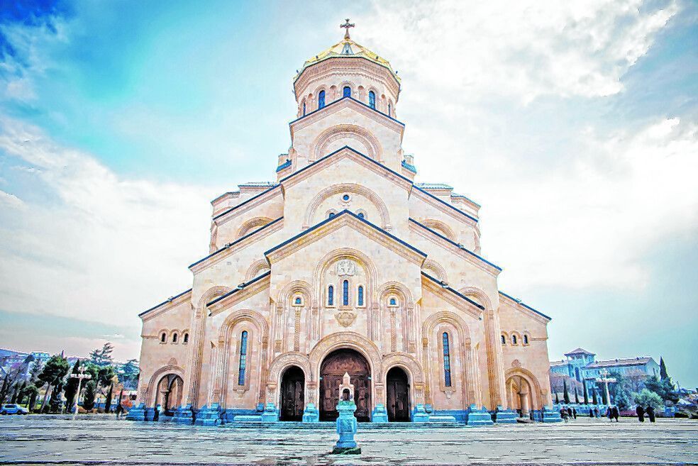 Gigantische Sameba-Kathedrale