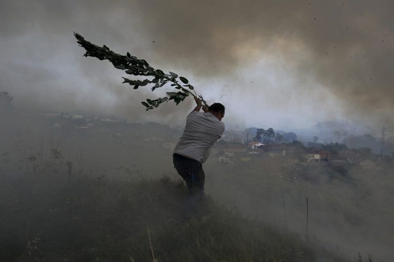 Die Portugiesen kämpfen derzeit gegen riesige Waldbrände. AFP