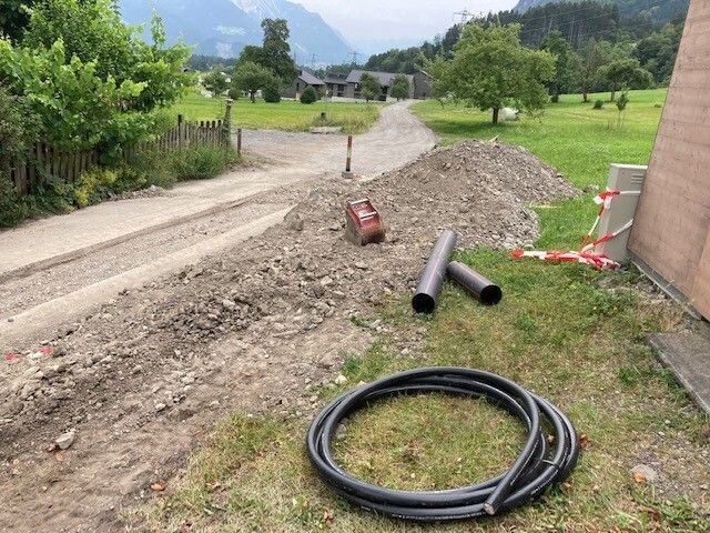 Komplexes Netz der Versorgung