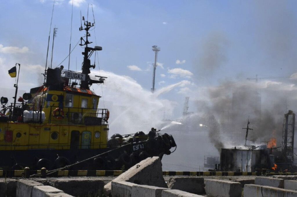 Russland gibt Angriff auf Hafen von Odessa zu