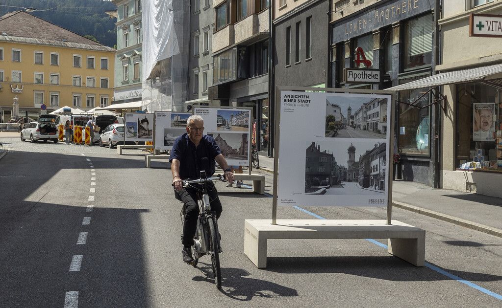 In Bregenz geht die größte Fußgängerzone in Betrieb. »A8