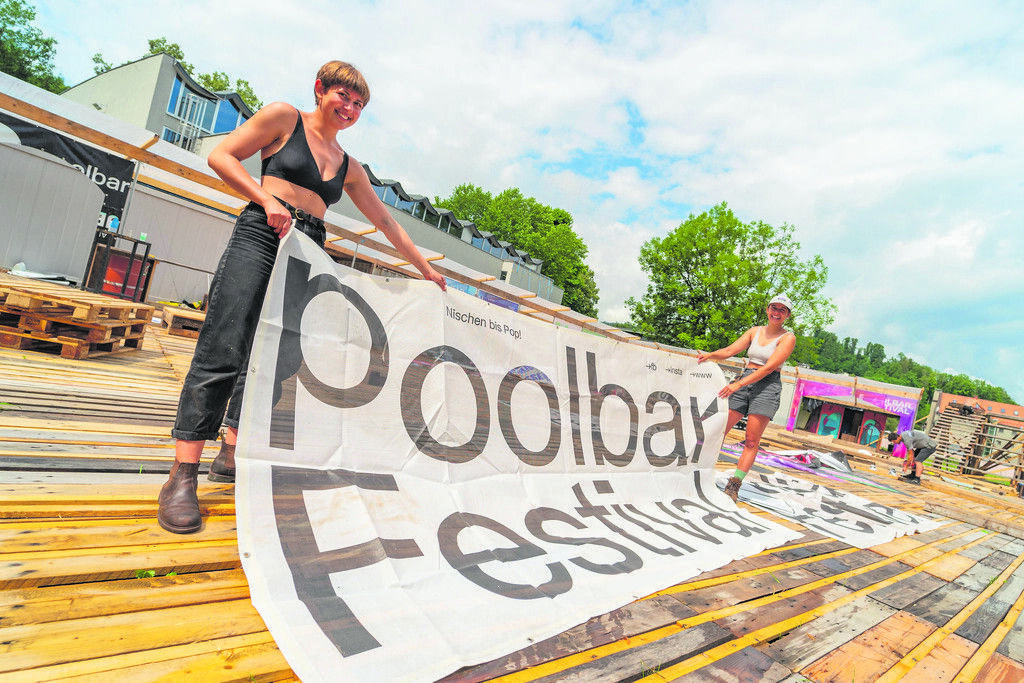 Festivalaufbau geht in die finale Phase