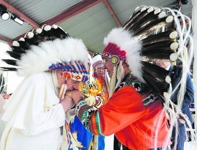 Papst Franziskus in Kanada