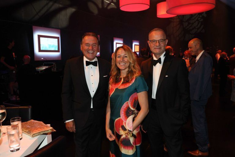 Gernot Dobianer, Kulturserviceleiterin Judith Reichart und Armin Fiedler.