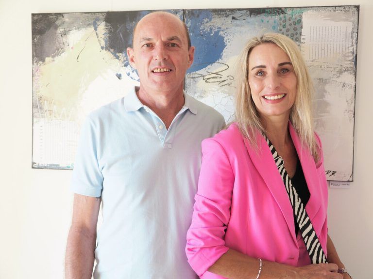 Günther Kribernegg (Uniqa) und Petra Rist.