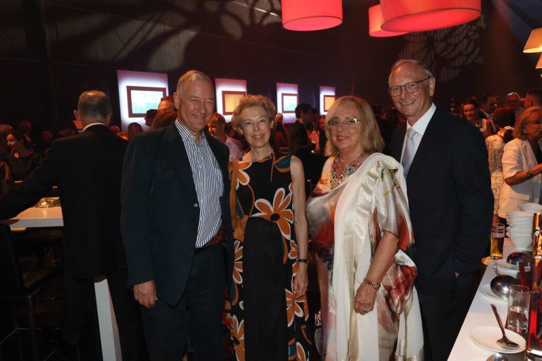 Harald Grüninger, Elisabeth Thun-Hohenstein, Irmgard Simma und Jodok.