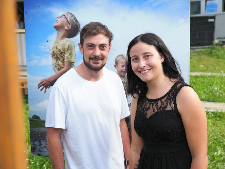 Küchenchef Roland Schranz und Musikpädagogin Maria Dobler.