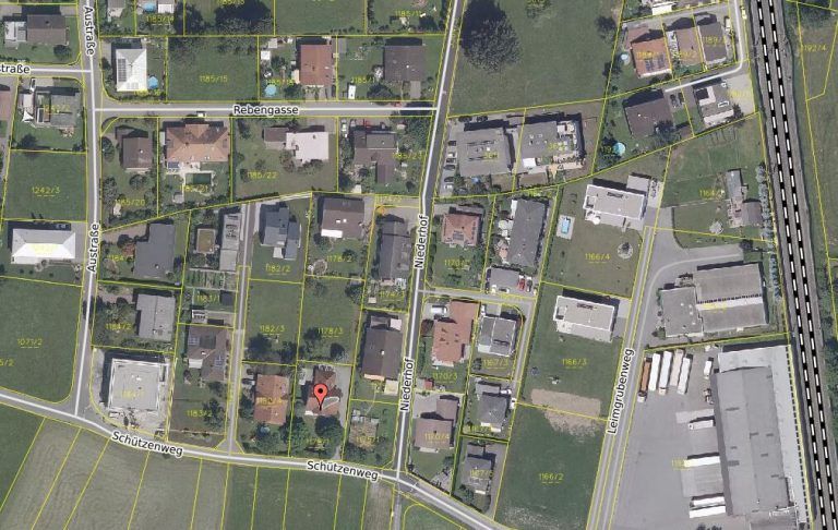 © Land Vorarlberg: data.vorarlberg.gv.at, BEv (DKM); maps4news