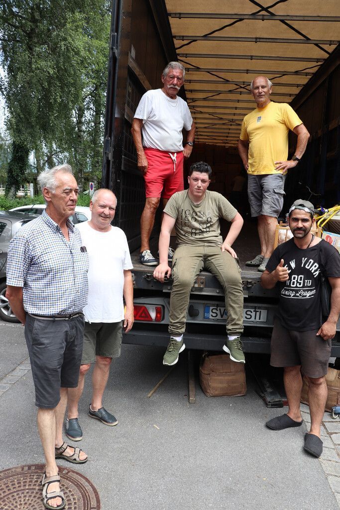 Harder und Lauteracher im Hilfseinsatz