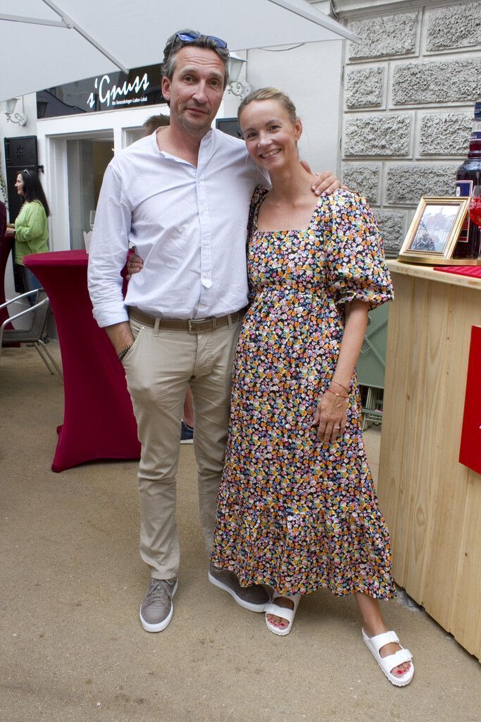 Philip Rhomberg und Susanne Bengsch genossen den Empfang.