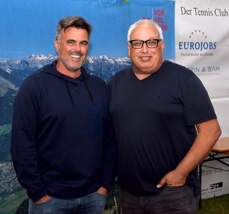 Rechtsanwalt Bernd Widerin (Widerin & Sam) und Hansi Bandl (Muttersberg).
