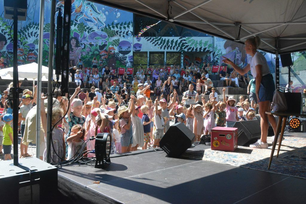 Sommerfreude im Dornbirner Kulturhauspark