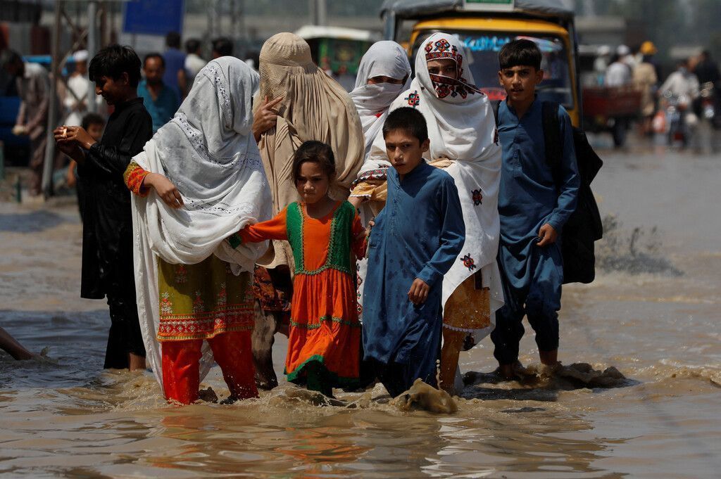 Überschwemmungskatastrophe  in Pakistan – UN fordern Hilfe