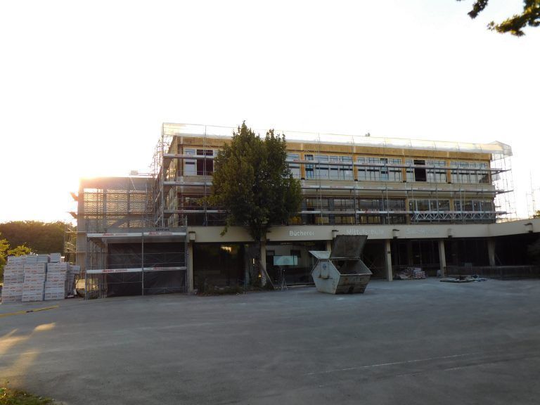 Bereits im Frühjahr wurde mit den Hauptarbeiten begonnen. Diese sollen nun im Herbst abgeschlossen werden. <span class="copyright">MIMA</span>