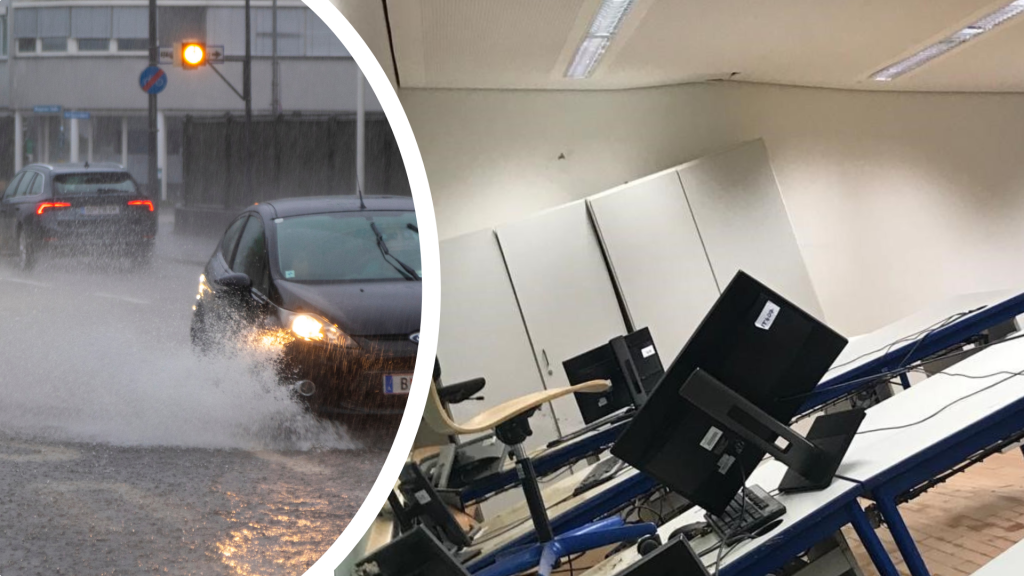 Land unter in Bregenz: Parkettboden in Schule wirft Wellen