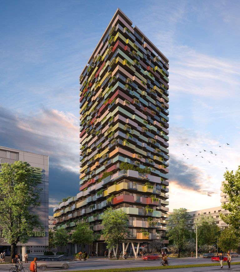 Der Spatenstich für den Wohnturm in Brigittenau erfolgt im September. <span class="copyright">FA</span>