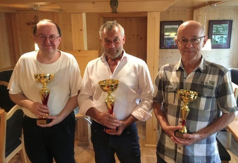 Bernd Reinstadler, Sigi Huf und Lothar Wirthensohn (v. l.).