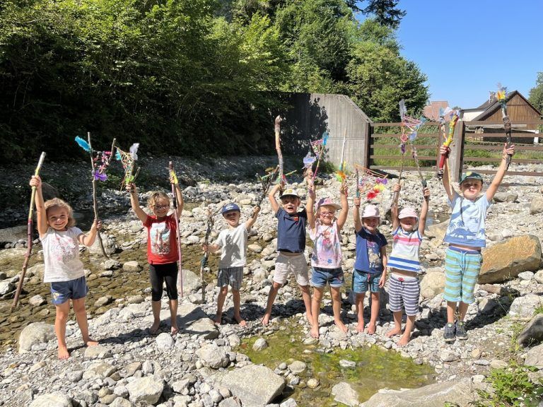 Die Kinder aus Hohenems hatten bei den Aktiv-Sommer-Events eine Menge Spaß.