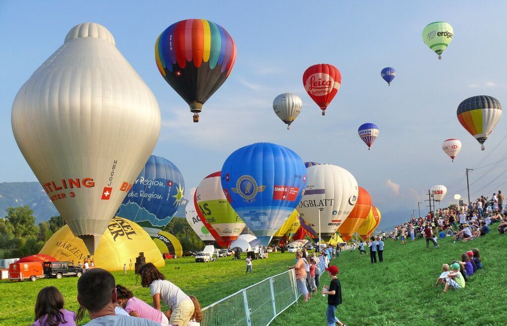 6. Internationale  Ballontage in Widnau