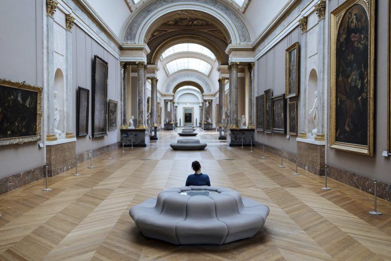 Ein unterirdisches Kühlsystem hilft dem Louvre und der Mona Lisa dabei, mit der Bruthitze zurechtzukommen, die derzeit Europa im Griff hat. AP