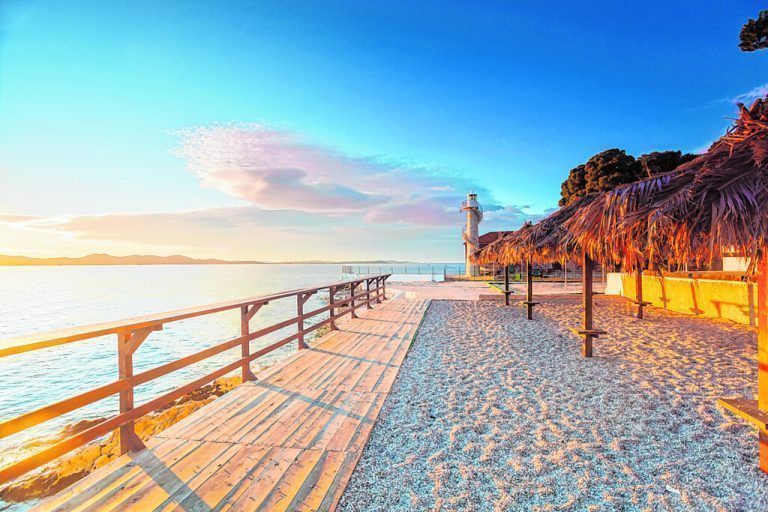 Enspannung am Meer muss beim Urlaub in Zadar nicht zu kurz kommen.Shutterstock