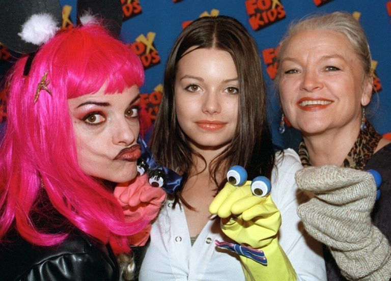 Familienfoto: Eva Maria Hagen mit ihrer Tochter Nina und Enkelin Cosma Shiva Hagen. dpa