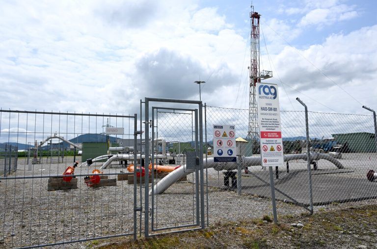 Gasspeicher füllen sich nach und nach