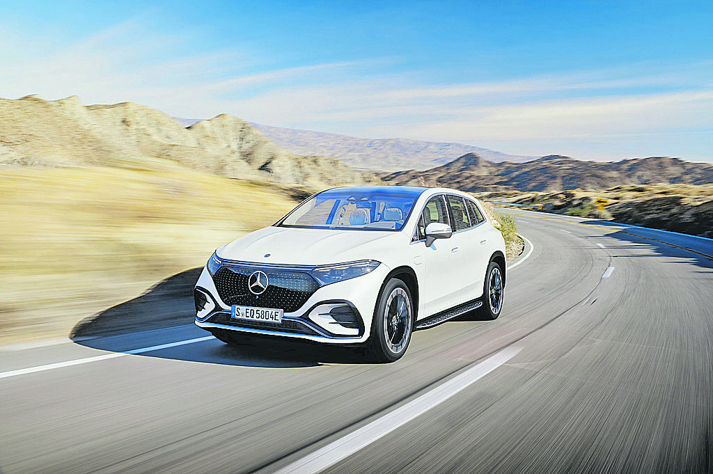 Elektrischer Luxus von Mercedes