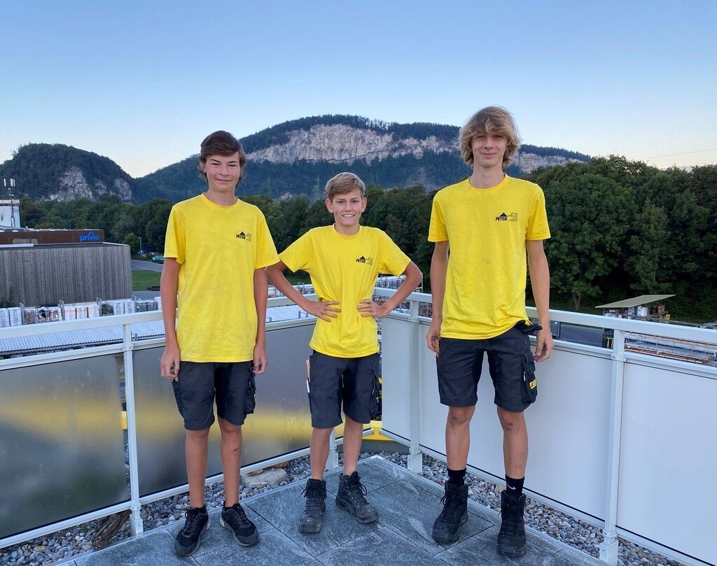 Die neuen Lehrlinge