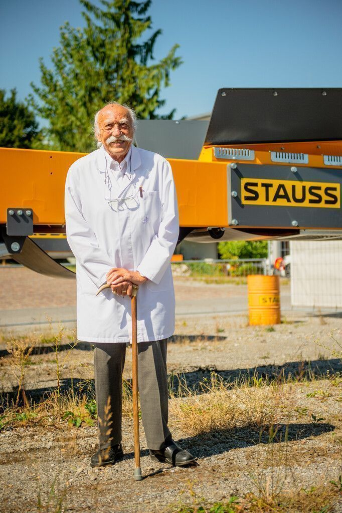 Gründer Anton Stauss war 62 Jahre an der Firmenspitze.VN/Rhomberg