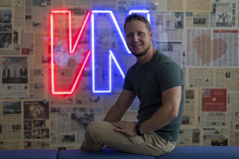 „Ich bin so technikbegeistert, dass ich am liebsten in der Zukunft leben möchte“, sagt Start-up-Unternehmer Daniel Leeb. vn/Paulitsch
