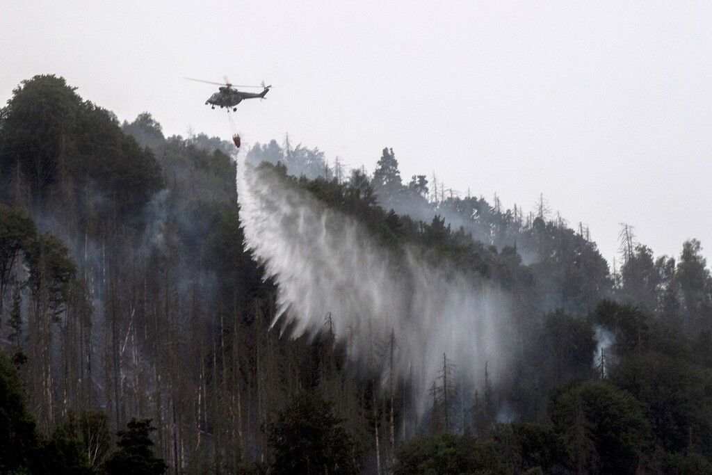 Großbrand im Süden von Brandenburg gelöscht
