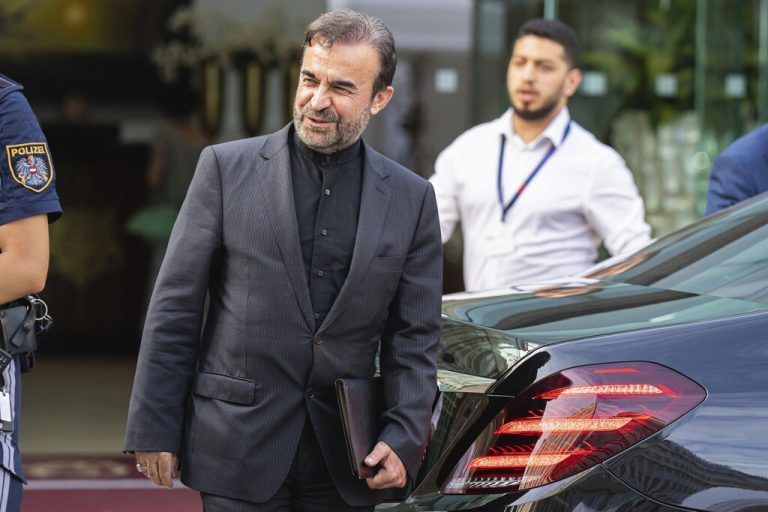 Reza Najafi, stellvertretender Außenminister Irans, in Wien.AP