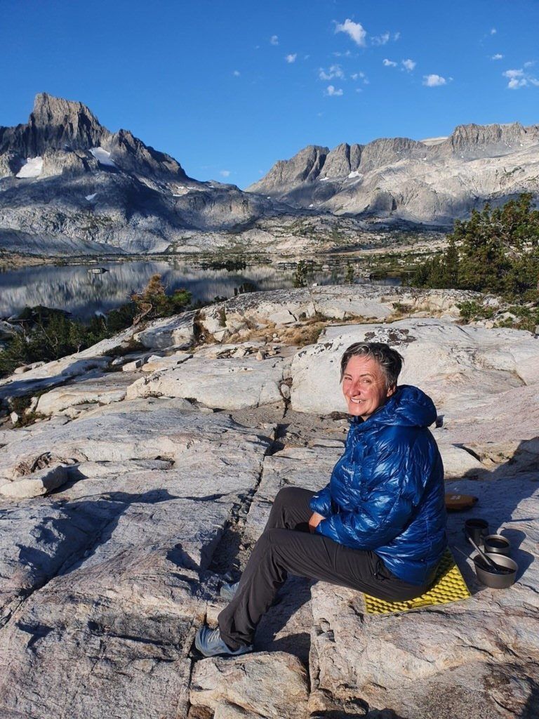 In der Natur sein und Weitwandern ist Marion Burgers gesunde Freizeitbeschäftigung.