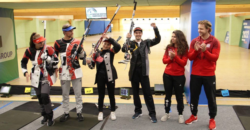 Waibel und Mathis holen EM-Gold im Mixed